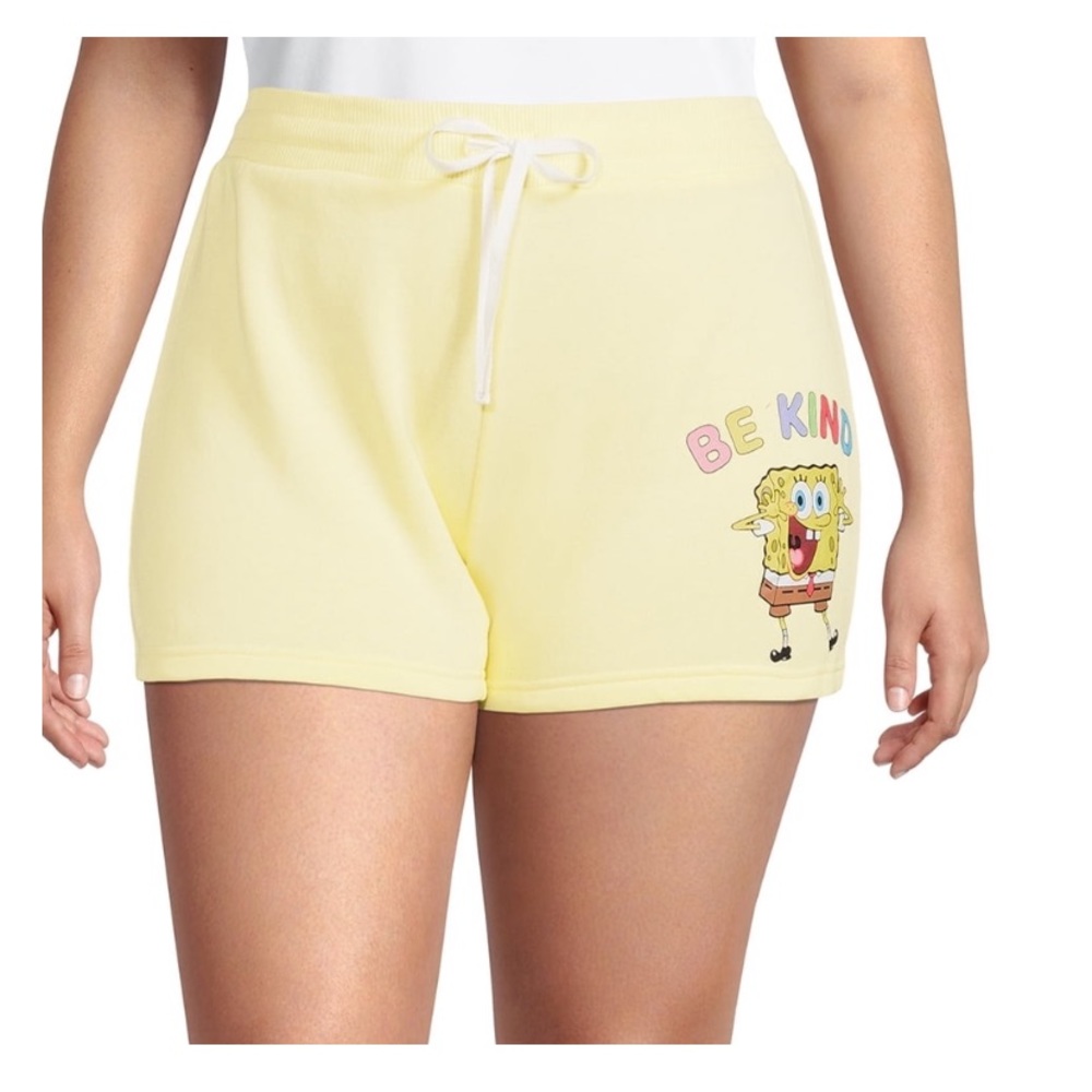 Licensed Graphics Juniors' Plus Size Tie Dye Easy Shorts Size 3X